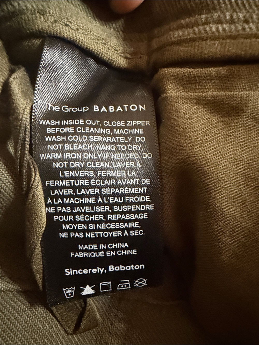 Aritzia Babaton Belted Utility Pants – Size 6 - Picture 8 of 10